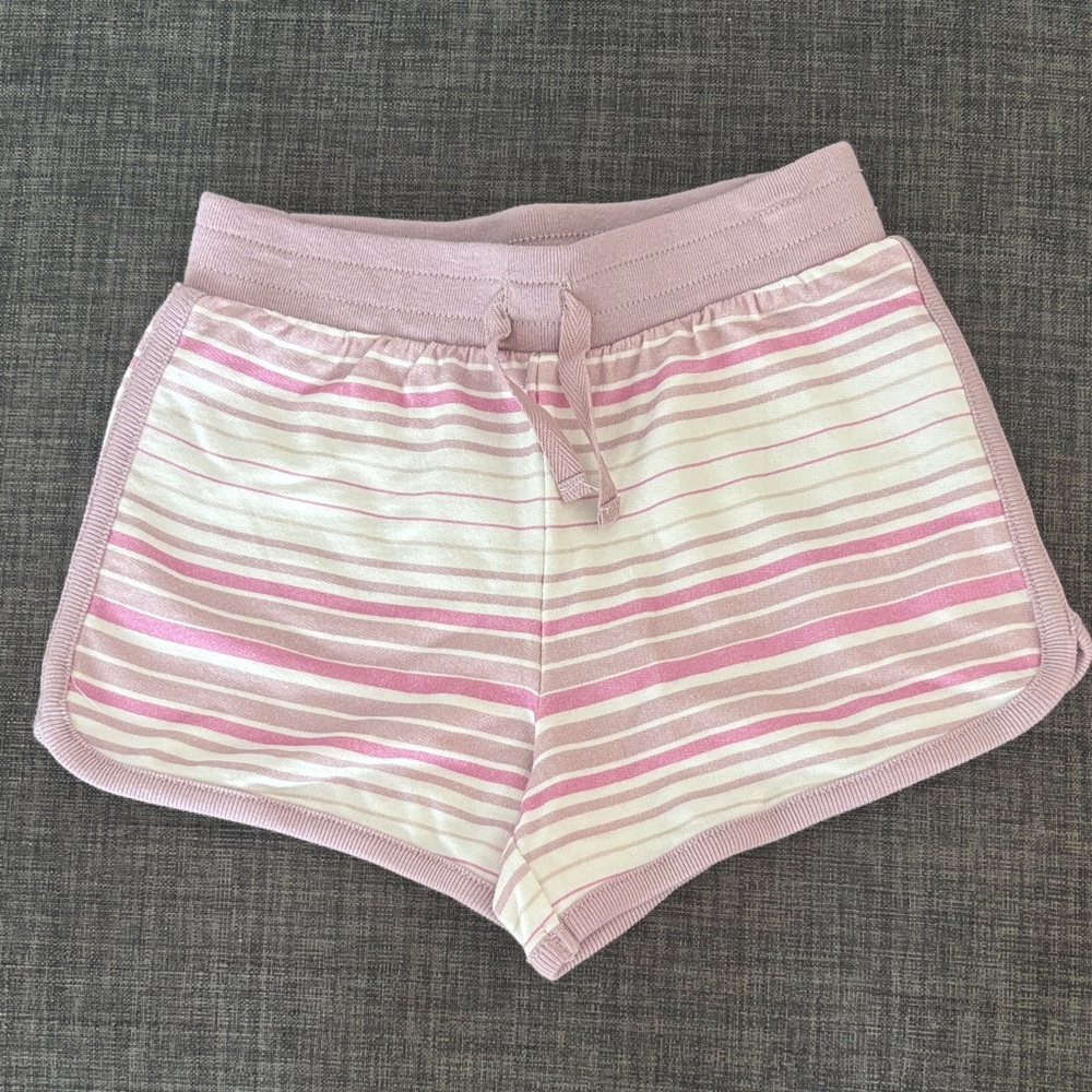 NWOT Splendid Little Girl "Retro" Pink & Purple Striped Shorts. Size 4